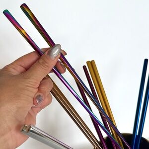 Colorful chopsticks titanium and stainless
